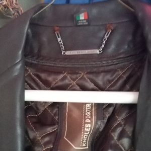 Women's Knoles & Carter 3 Quarter length Italian Leather Coat